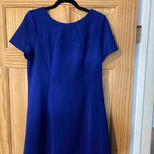 Calvin Klein electric blue cocktail dress